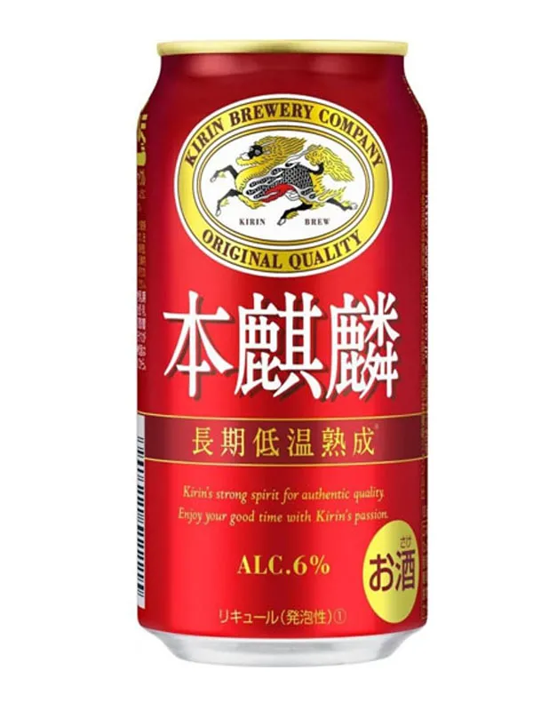 bia nhật hon kirin 6% lon 350ml