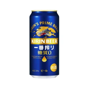 Bia nhật kirin ichiban shibori no sugar 5% lon 350ml