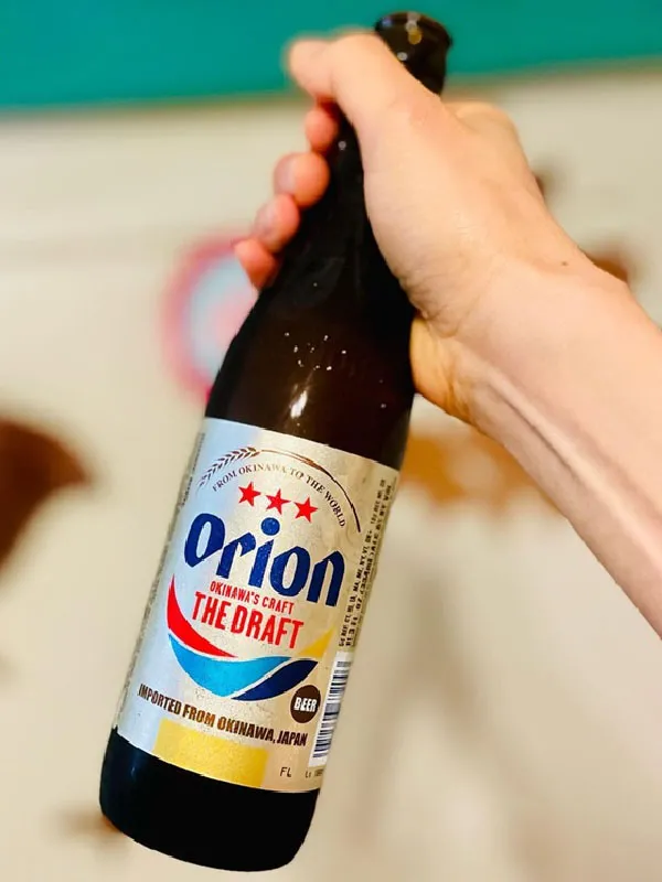 bia nhật orion draft 5% chai 334ml bia nhật orion draft 5% chai 334ml