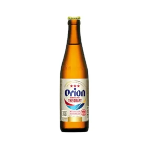 Bia nhật orion draft 5% chai 334ml
