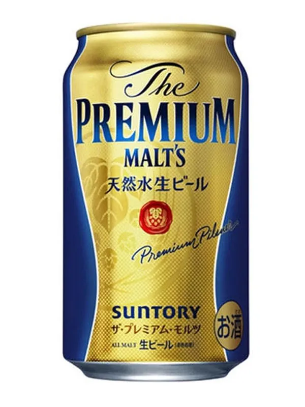 bia nhật premium malt’s suntory 5,5% lon 350ml bia nhật premium malt’s suntory 5,5% lon 350ml