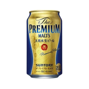 Bia nhật premium malt’s suntory 5,5% lon 350ml