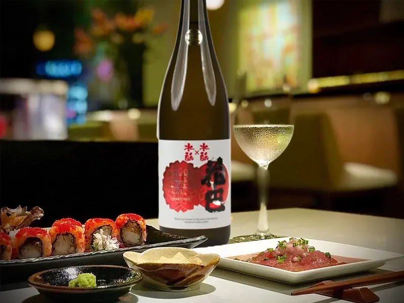 rượu sake hanatomoe mizumoto x mizumoto Rượu sake hanatomoe mizumoto x mizumoto