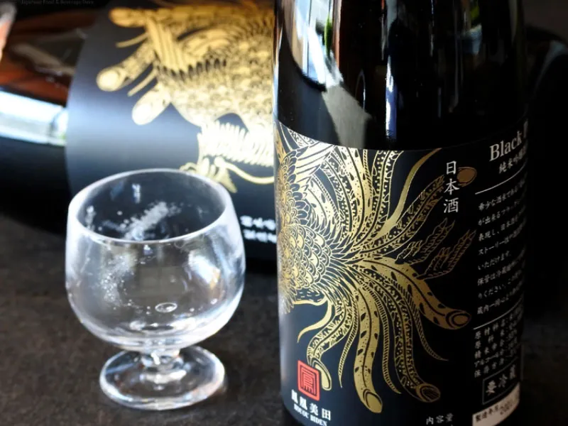 rượu sake houou biden aiyama black phoenix junmai ginjo 16-17% 720ml rượu sake houou biden aiyama black phoenix junmai ginjo 16-17% 720ml