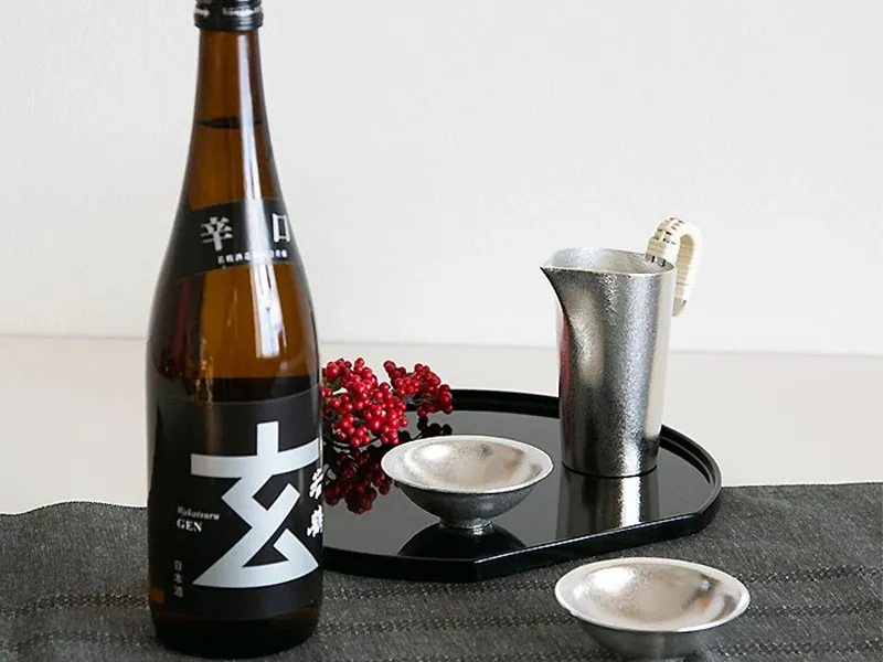 rượu sake karakuchi gen silver honjozo 14% 720ml rượu sake karakuchi gen silver honjozo 14% 720ml