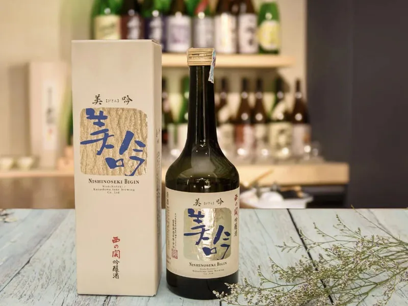 rượu sake nishinoseki bigin 16%