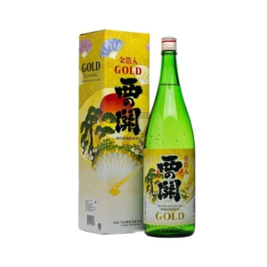 Rượu sake nishinoseki gold leaf