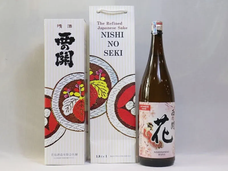 rượu sake nishinoseki hana 70 futsushu 1800ml rượu sake nishinoseki hana 70 futsushu 1800ml