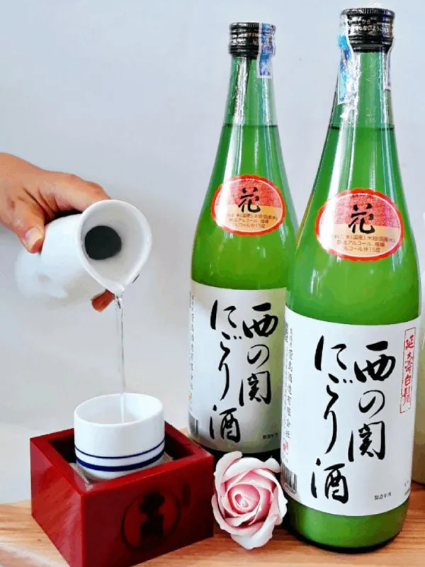 rượu sake nishinoseki nigori 720ml