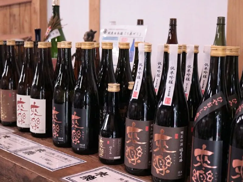 rượu sake rairaku junmai ginjo 15% 720ml rượu sake rairaku junmai ginjo 15% 720ml