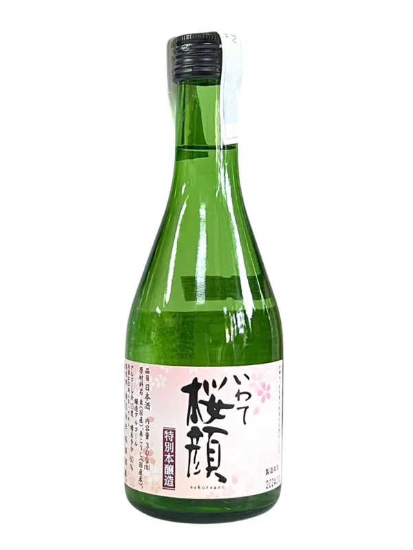 rượu sake sakuragao tokubetsu honjozo 15% 300ml rượu sake sakuragao tokubetsu honjozo 15% 300ml