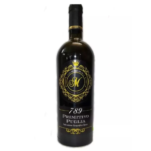 rượu vang ý m789 primitivo puglia