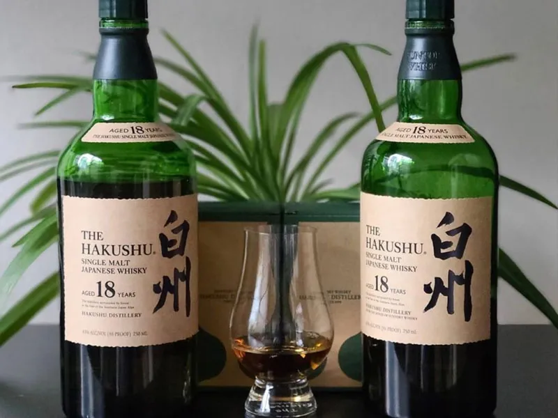 rượu whisky hakushu 18 năm rượu whisky hakushu 18 năm