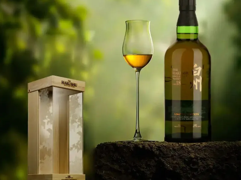 rượu whisky hakushu 18 năm limited edition rượu whisky hakushu 18 năm limited edition