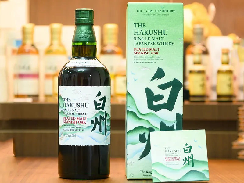 rượu whisky hakushu peated malt spanish oak rượu whisky hakushu peated malt spanish oak