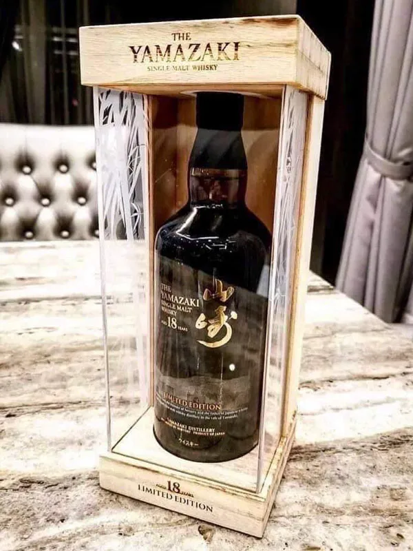 rượu whisky yamazaki 18 limited edition rượu whisky yamazaki 18 limited edition