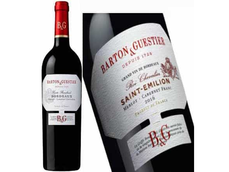rượu barton & guestier bordeaux rouge