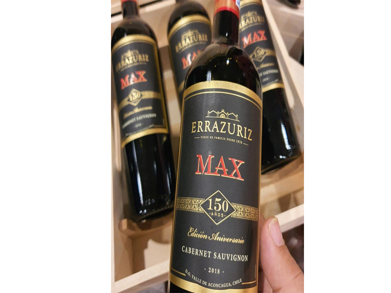 rượu chile errazuriz max reserva