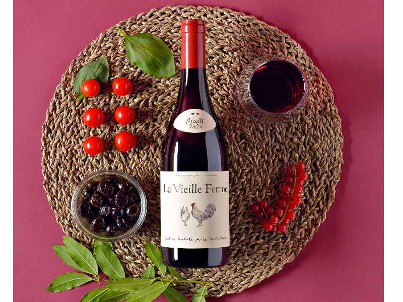 rượu la vieille ferme rouge