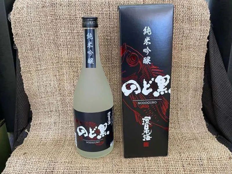 rượu sake kannihonkai nodoguro junmai ginjo rượu sake kannihonkai nodoguro junmai ginjo