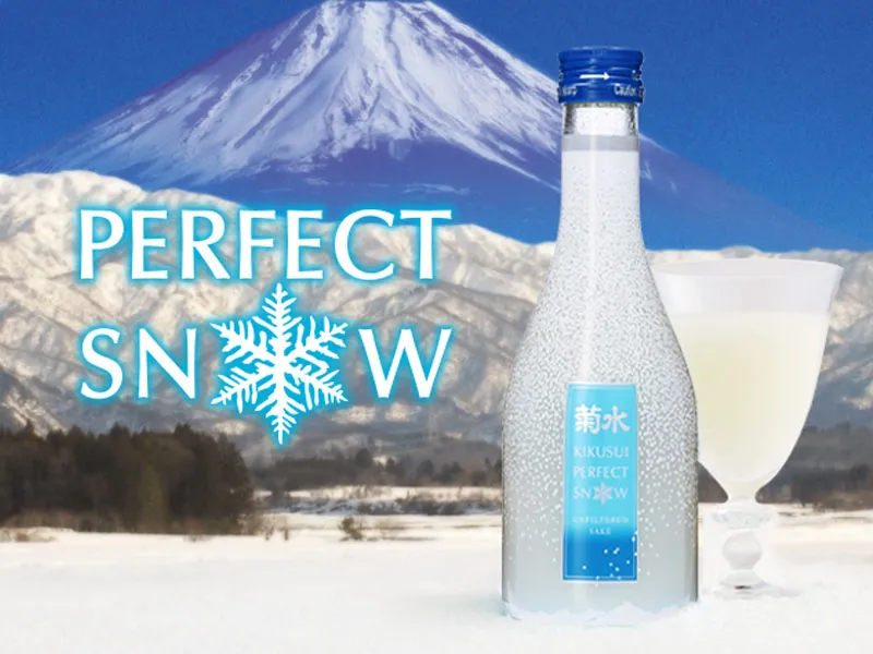 rượu sake kikusui perfect snow nigori