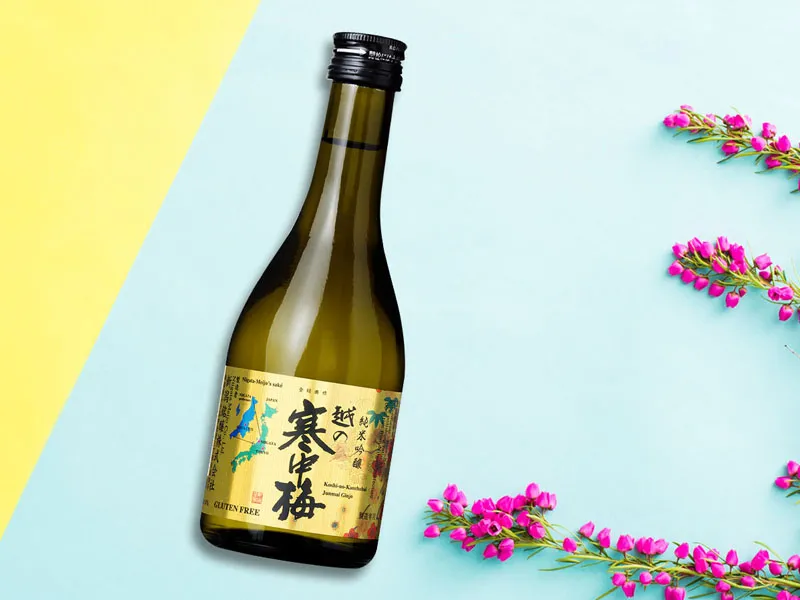 rượu sake koshino kanchubai kin label junmai ginjo rượu sake koshino kanchubai kin label junmai ginjo