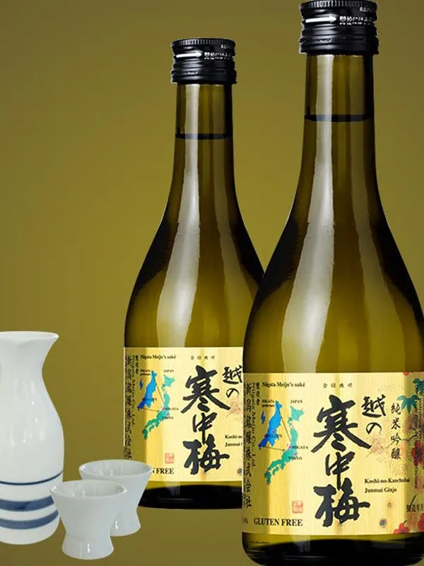 rượu sake koshino kanchubai kin label junmai ginjo rượu sake koshino kanchubai kin label junmai ginjo