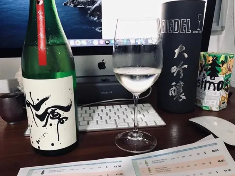 rượu sake senkin modern kamenoo junmai daiginjo