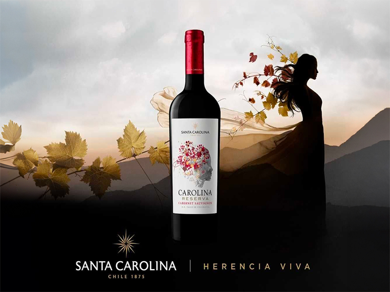 rượu vang chile santa carolina reserva cabernet sauvignon