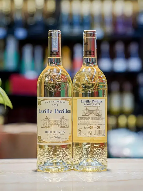 rượu vang trắng laville pavillon blanc