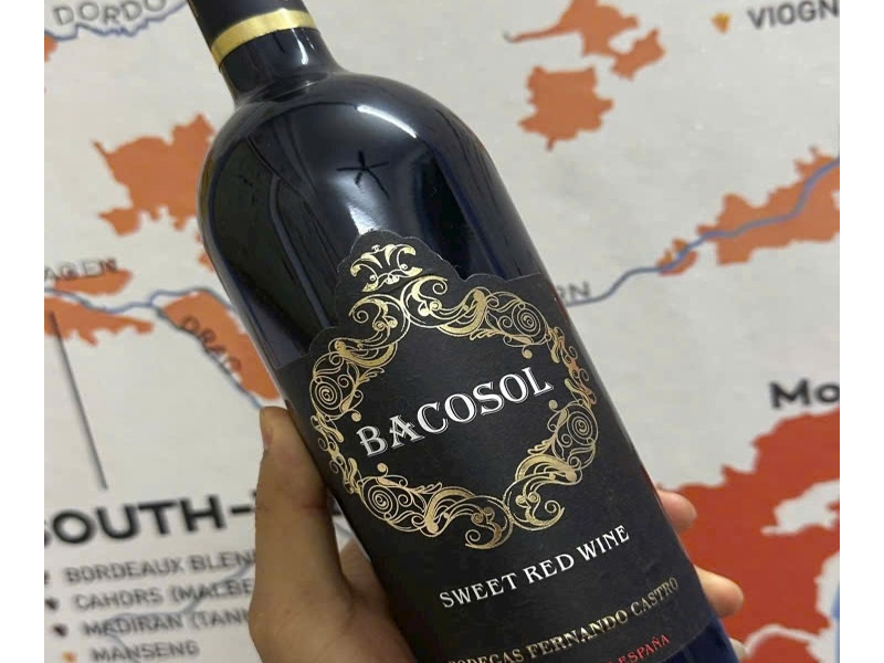 vang ngọt bacosol sweet red wine 