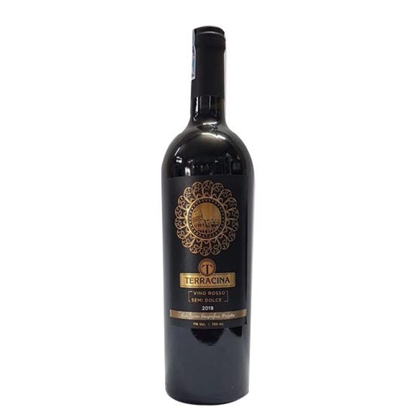 Vang ý ngọt terracina vino rosso semi