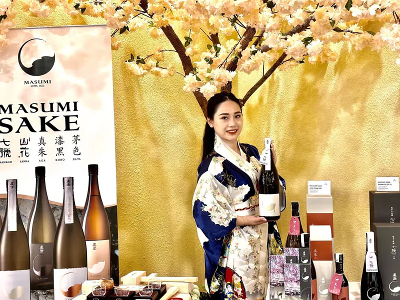 combo 4 chai rượu sake masumi 720ml