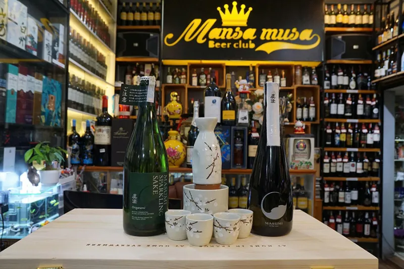 Combo 2 chai rượu sake masumi