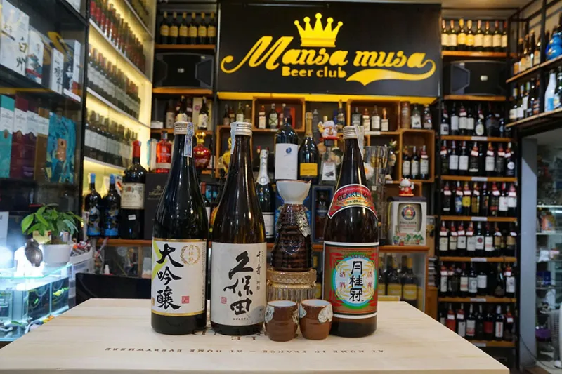 Combo 3 chai rượu sake daiginjo 720ml Combo 3 chai rượu sake daiginjo 720ml