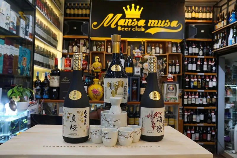 Combo 3 chai sake daishichi horeki junmai daiginjo Combo 3 chai sake daishichi horeki junmai daiginjo
