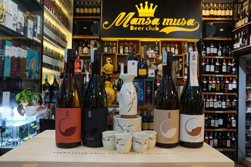 Combo 4 chai rượu sake masumi 720ml