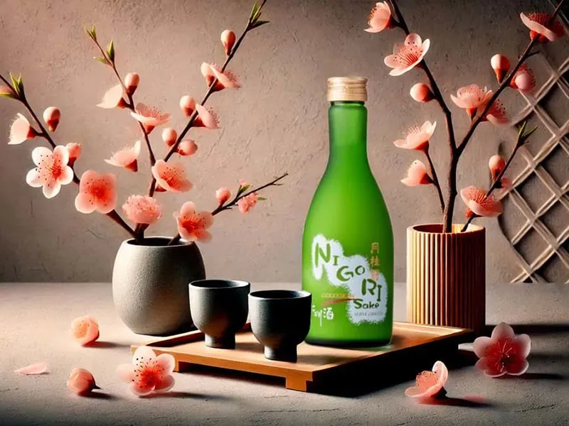 combo 4 chai rượu sake nigori 720ml