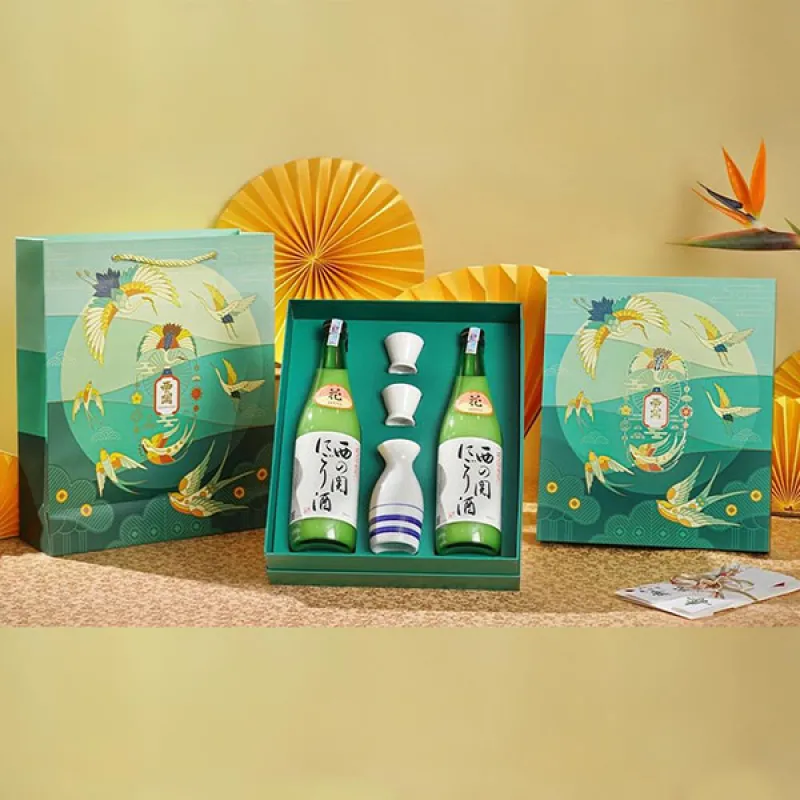 combo 4 chai rượu sake nigori 720ml