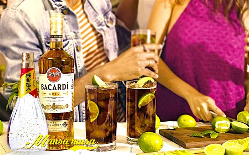 combo sake mojito nhật bản