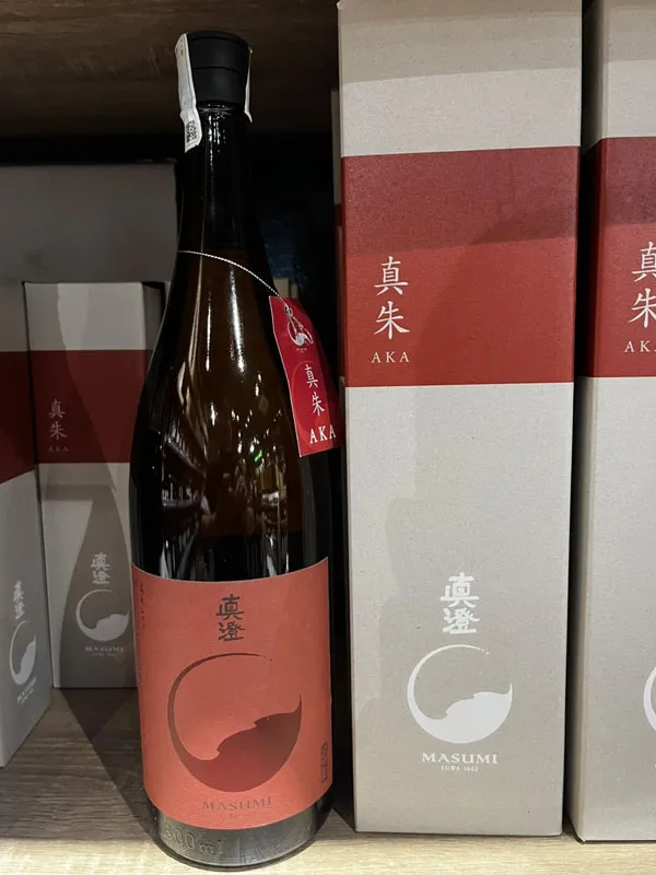 rượu sake masumi aka rượu sake masumi aka