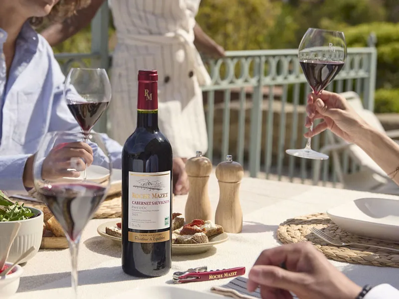 rượu vang pháp roche mazet vin de pays d'oc cabernet sauvignon
