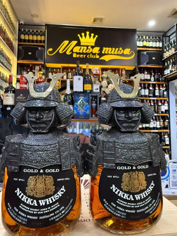 rượu whisky nhật nikka - samurai