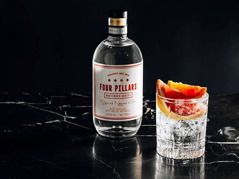 gin four pillars spiced negroni gin four pillars spiced negroni