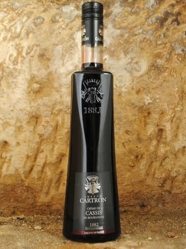joseph cartron creme de cassis -blackcurrant