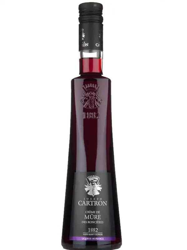 joseph cartron creme de mure des roncieres - blackberry