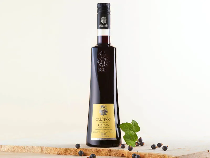joseph cartron double creme de cassis - blackcurrant