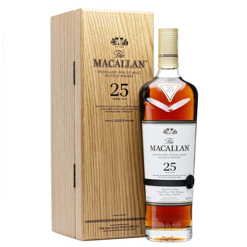 macallan 25 năm - sherry oak 2023