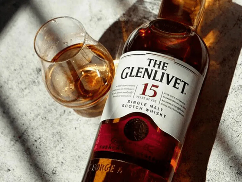 rượu whisky glenlivet 15 năm