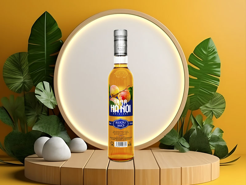 rượu mơ hà nội 1898 500ml/14.5%v